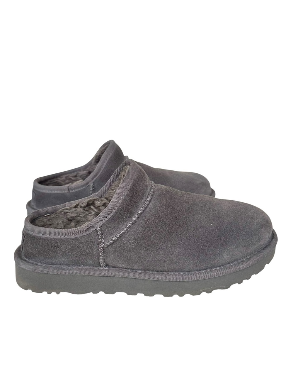 Ugg Classic Slipper Clog Mule Shoes Indoor Outdoor Size 8 Gray - Picture 4 of 9